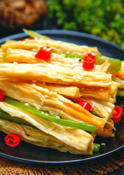 腐竹上面有白霜还能吃吗