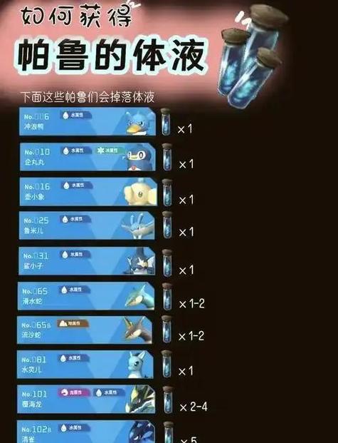幻兽帕鲁刷帕鲁油