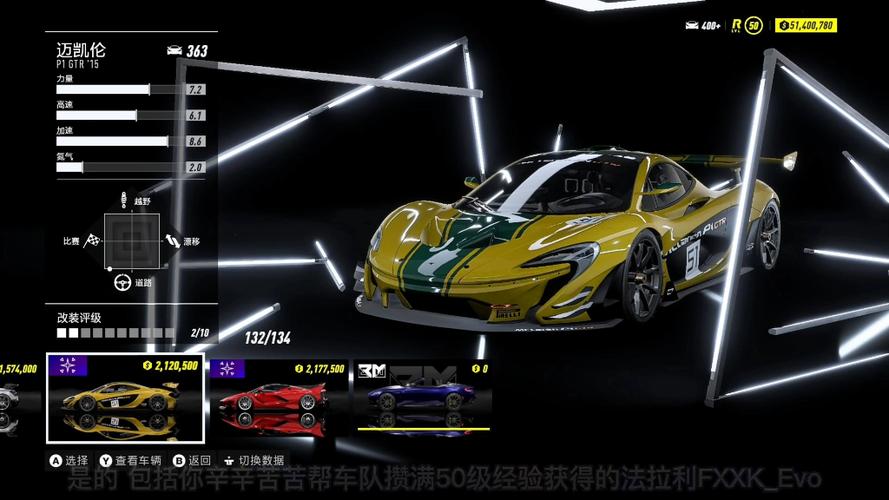 极品飞车21所有车辆
