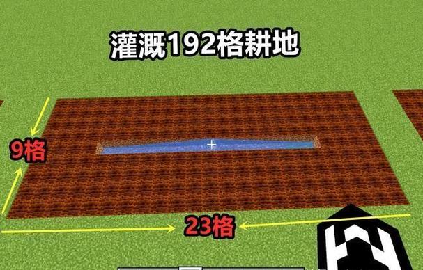 我的世界一格水可以种什么范围