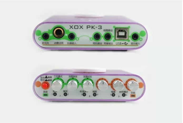 客所思pk3声卡连接手机详细图