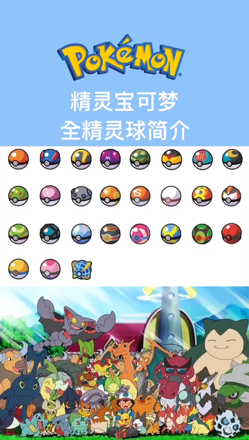 宝可梦精灵球种类截图2