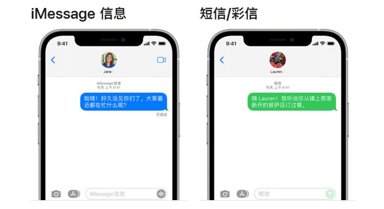苹果短信是蓝色具体原因