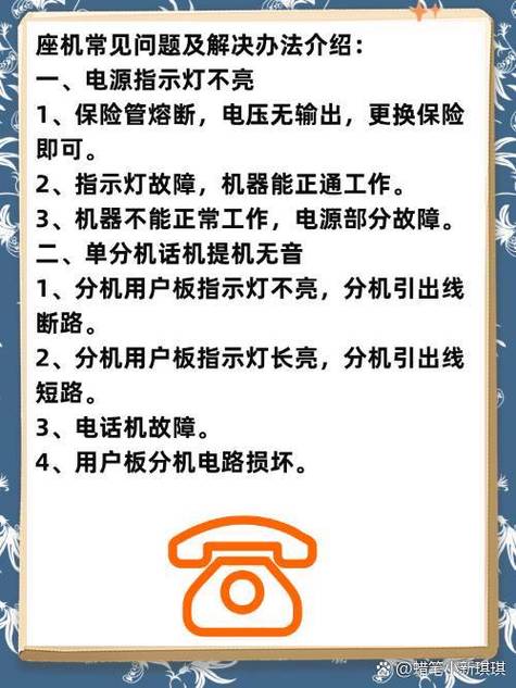 座机电话常见故障截图2