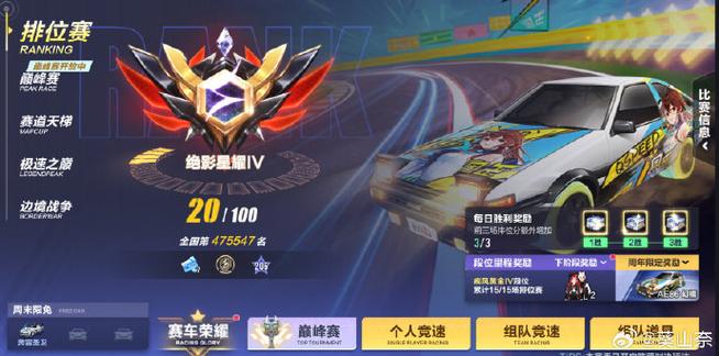 qq飞车大师段位截图3