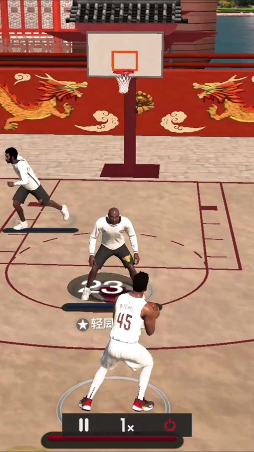 nba2kol2拉条扣篮怎么按