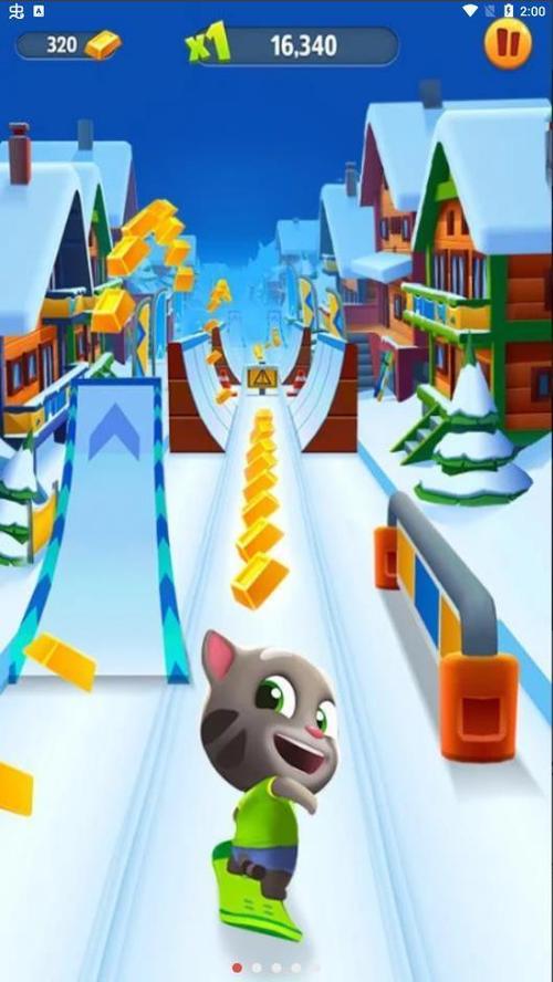 汤姆猫快跑无限金币钻石版下载截图1