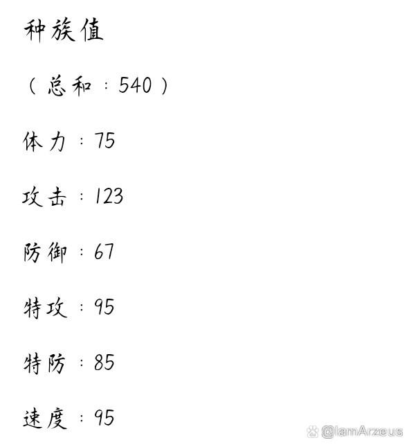 宝可梦隐藏特性一览表