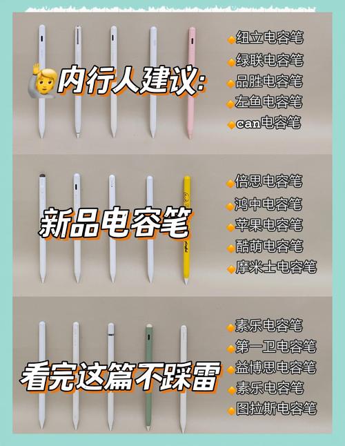平板触控笔和电容笔有什么区别