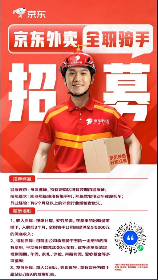 京东快递招工最新招聘
