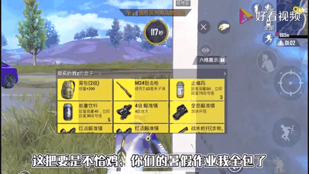 和平精英范围拾取。截图2