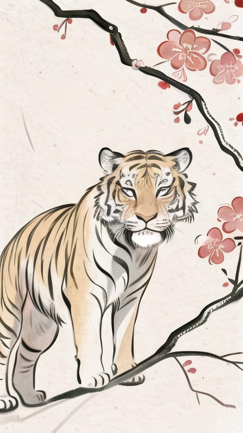 虎的图片100张