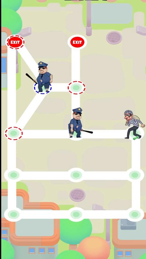 警察抓小偷小孩子抓小偷的游戏截图2