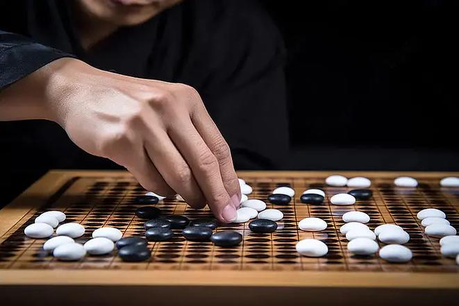 围棋两边的黑白子各有多少截图2