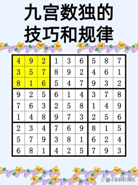 儿童九宫格数独游戏