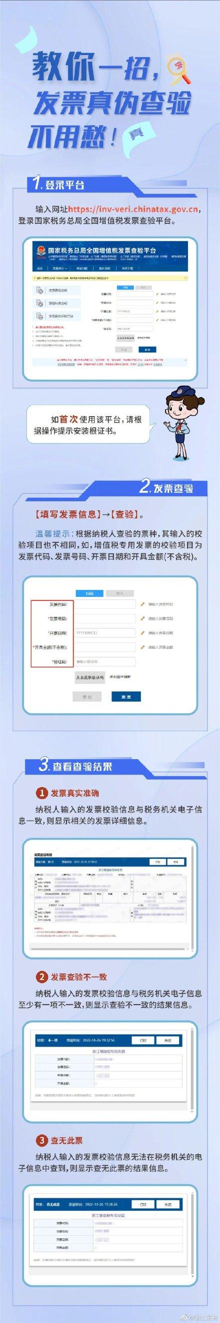 国税查询发票真伪入口