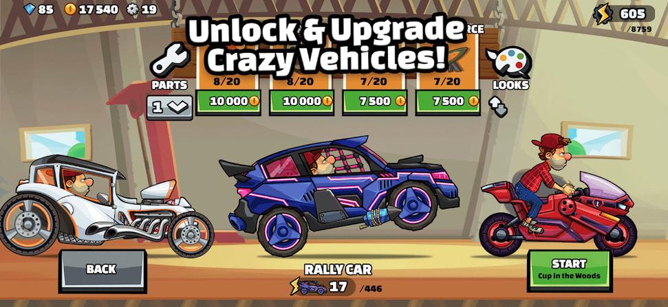 登山赛车2无限车辆无限金币版