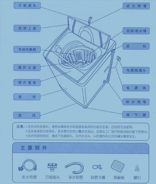波轮洗衣机使用教程