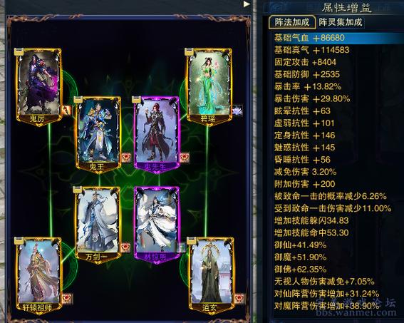 诛仙为什么御魔那么高图标