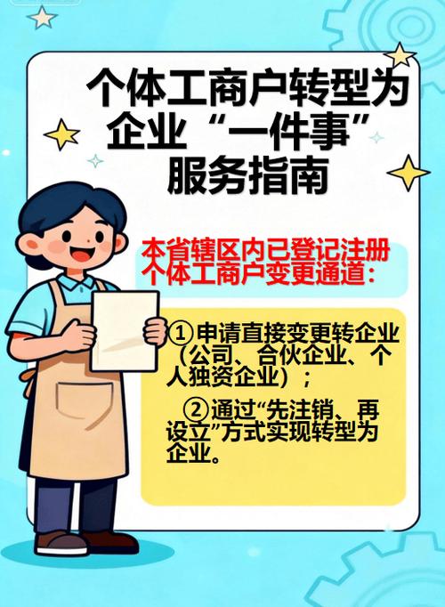 个体工商户转企业