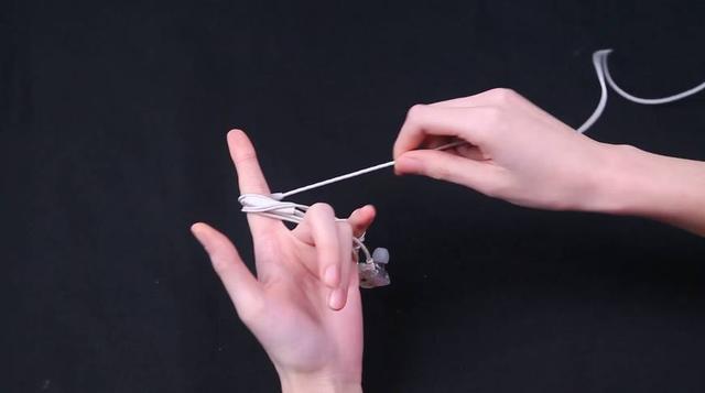 耳机线怎么缠