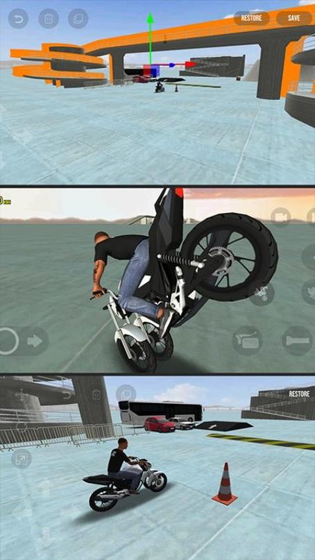 特技摩托人3D无限金币版截图3