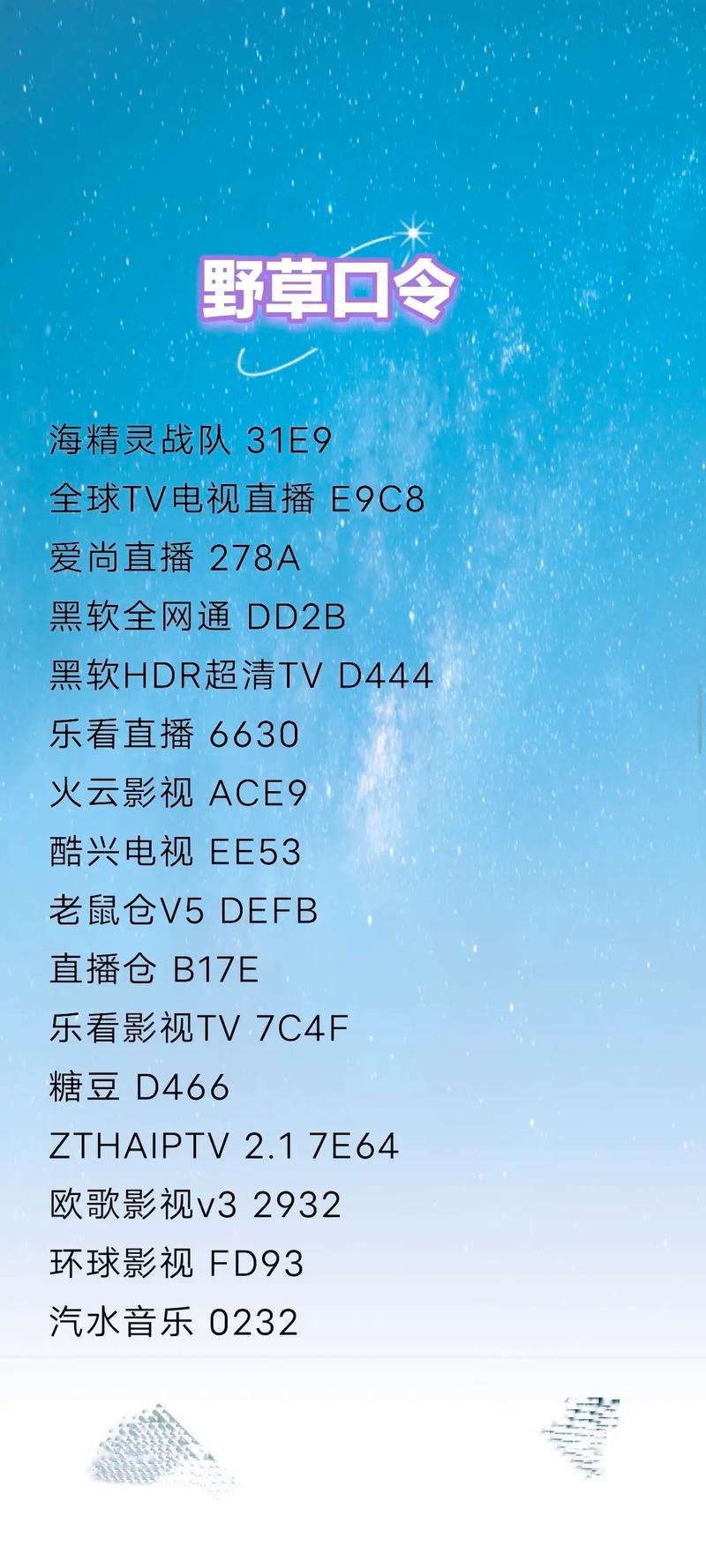 新电视家授权码2026