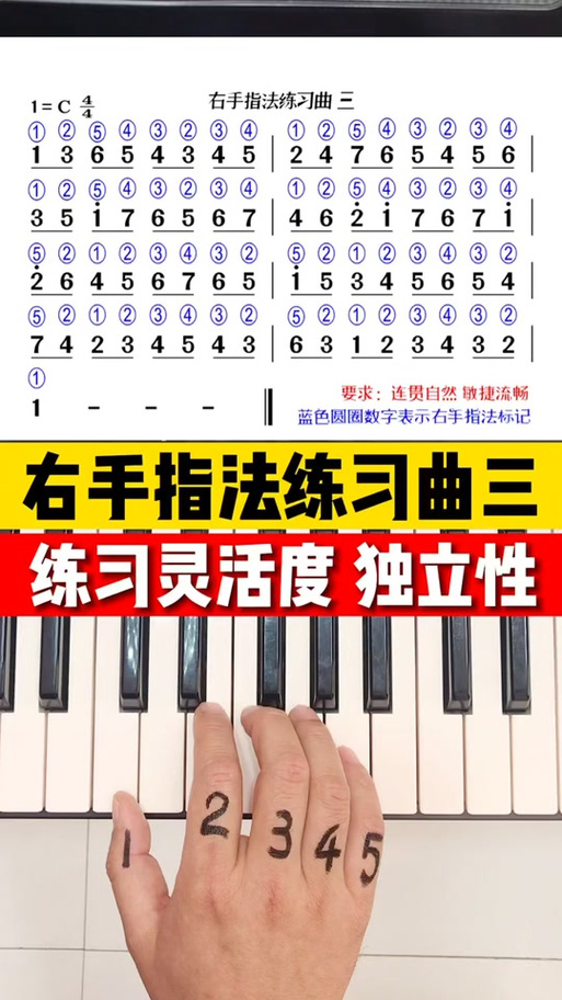 电子琴的指法截图2