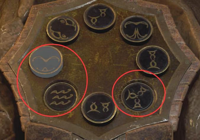 生化危机4重制版密码锁图案