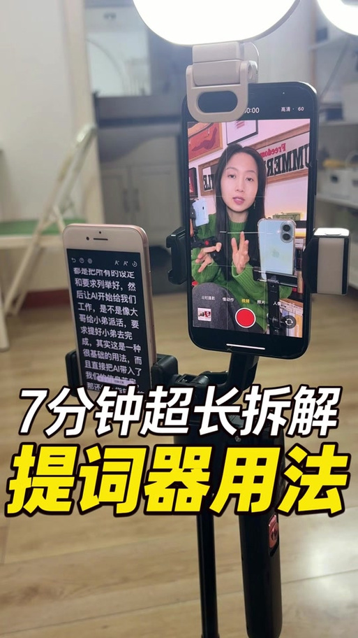 手机怎么做提词器