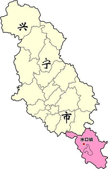 兴宁市行政区划地图