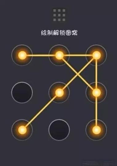 万能九宫格解锁图案