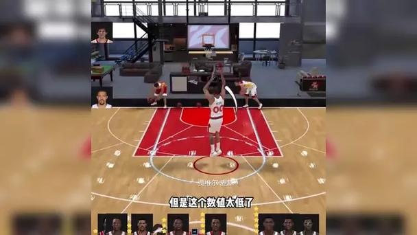 nba2kol2隔扣看什么数值
