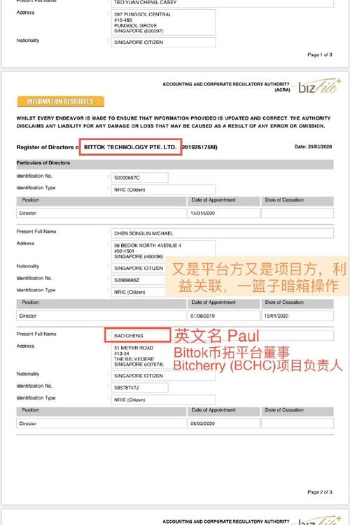 bchc和bittok币拓微博