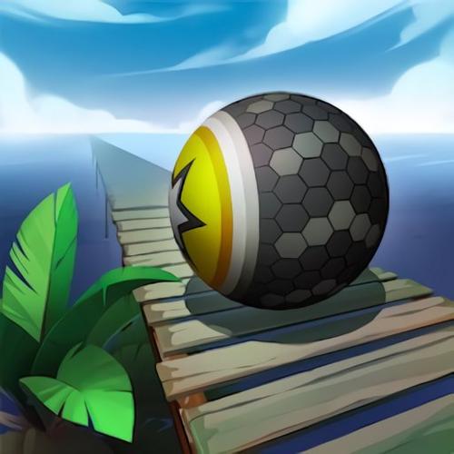 滚球天空3D:水上滚球