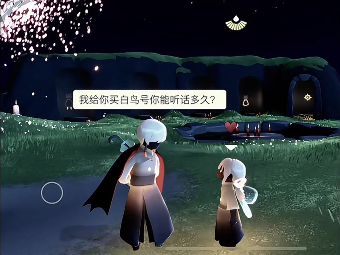 光遇白鸟测试服全物品