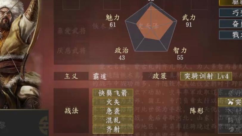 三国志14武将数据