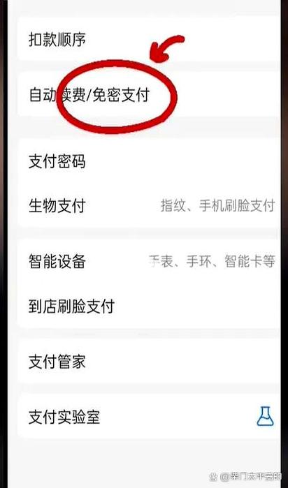 手机怎样关闭免密支付功能
