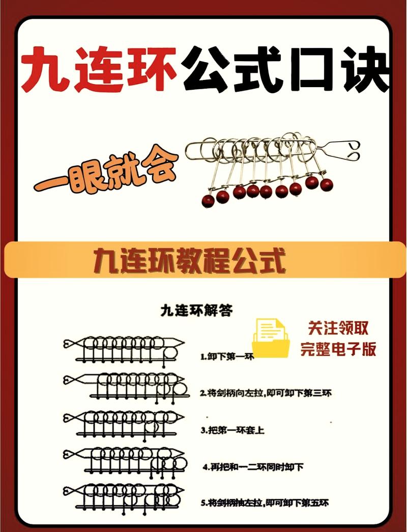 九连环三环卡死了咋办啊
