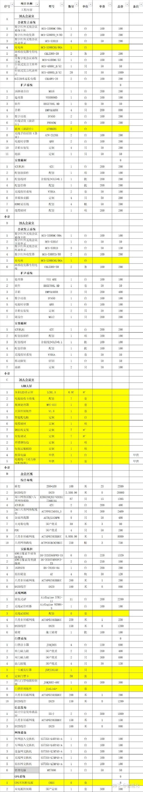 报价表格制作截图3