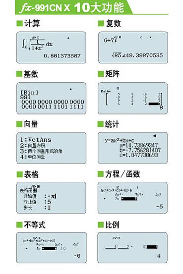 卡西欧fx991cnx计算器说明书截图2