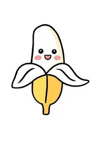 香蕉卡通图片可爱图片 简笔画