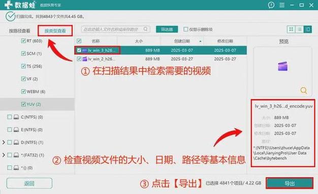 视频恢复大师免费版
