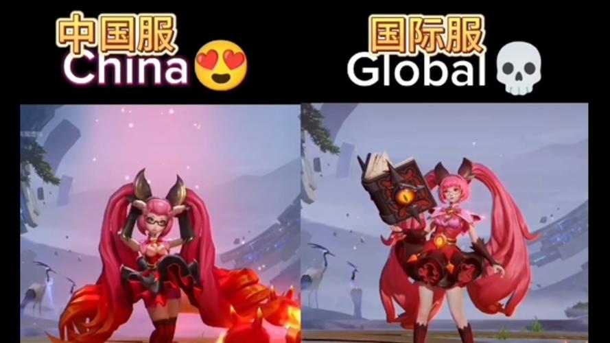 王者荣耀国际服与国服英雄对照表
