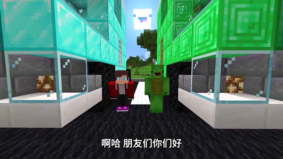 杰杰打造防空堡垒