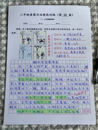 看图写话小蜻蜓范文截图1