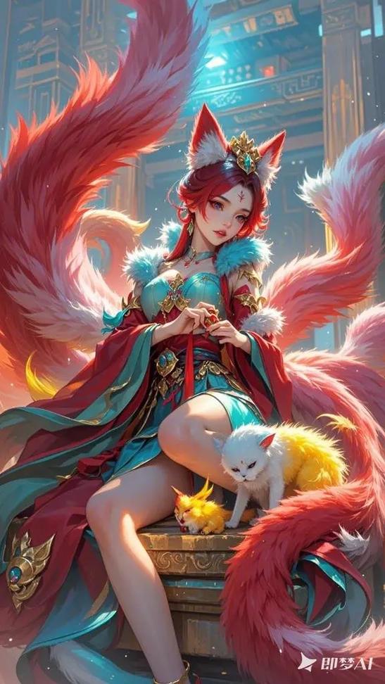 九尾天狐和九尾妖狐图片 九尾天狐和九尾妖狐图片