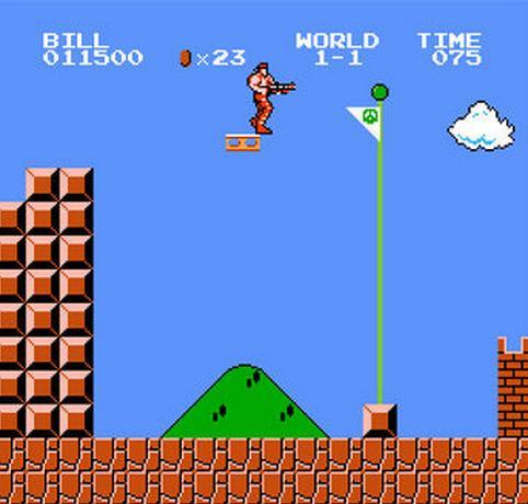 马里奥魂斗罗版nes