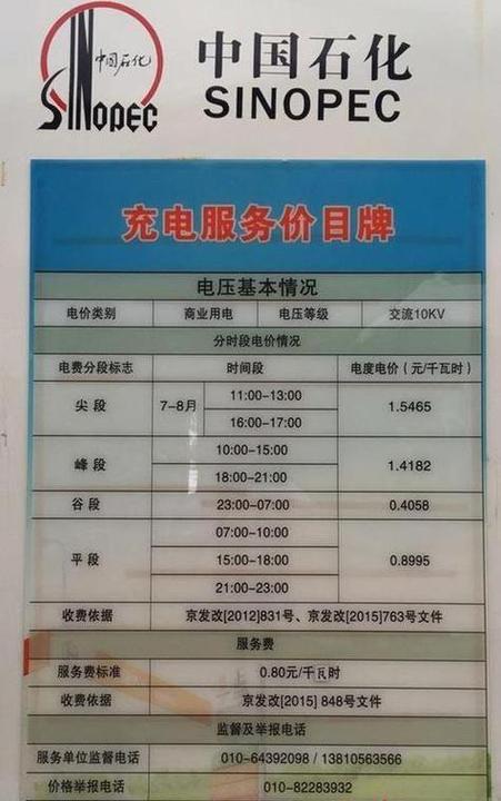 私人充电桩安装费用