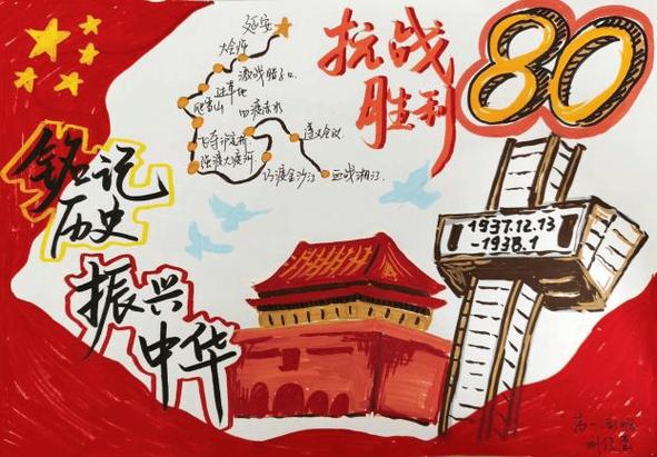 红色的信仰手抄报截图3